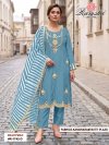 R 1742 A To D By Ramsha Kanjivaram Butti Work Salwar Kameez
